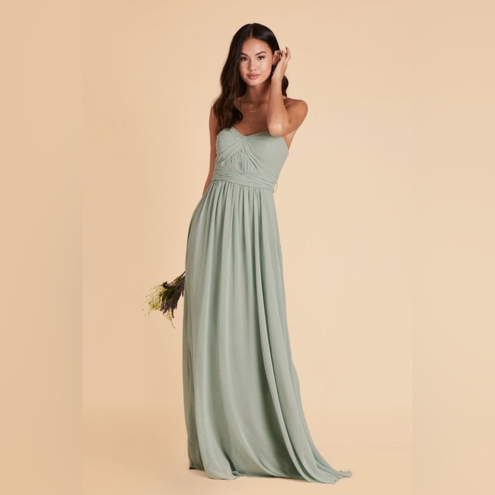 NWT Birdy Grey Grace Convertible Dress Chiffon Sage
